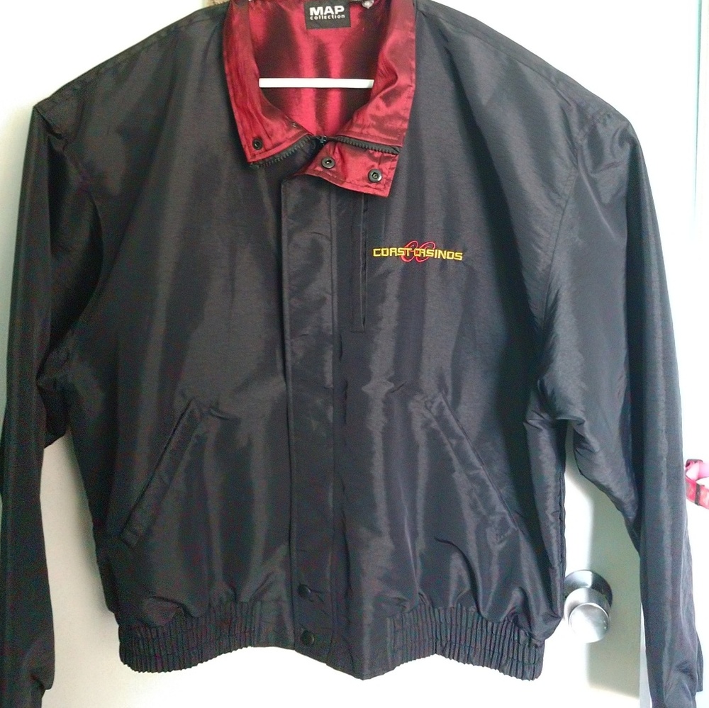 Orleans Casino Bomber Jacket Windbreaker XXL